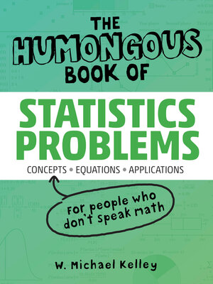 cover image of The Humongous Book of Statistics Problems